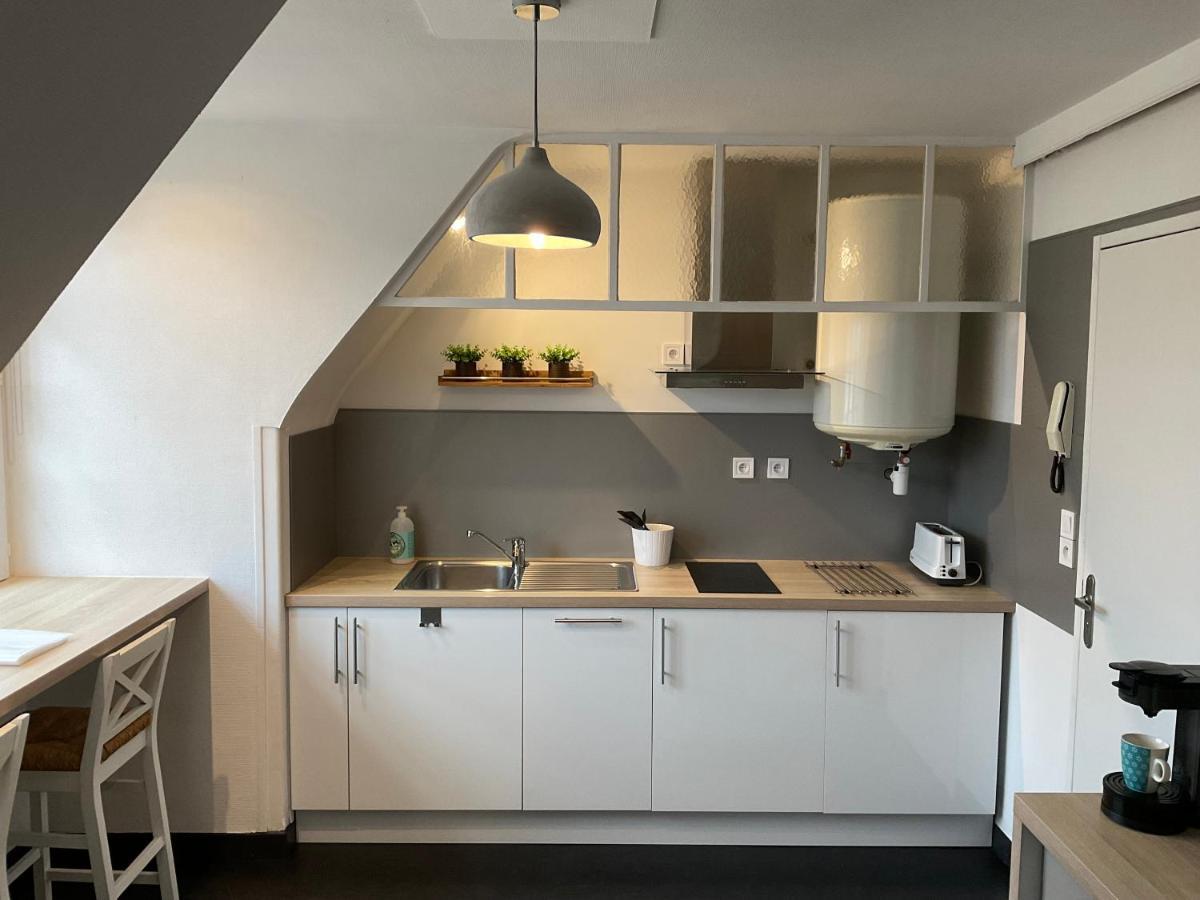 Appartement Cosy Bord De Mer Port-en-Bessin-Huppain Eksteriør billede