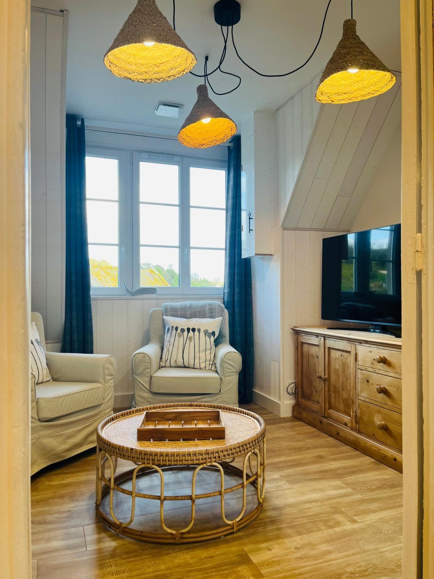 Appartement Cosy Bord De Mer Port-en-Bessin-Huppain Eksteriør billede