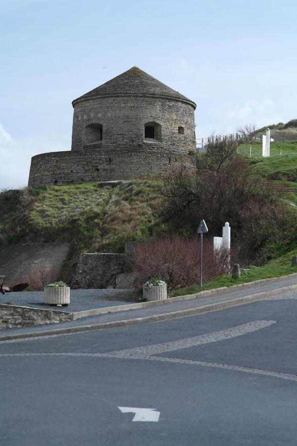 Appartement Cosy Bord De Mer Port-en-Bessin-Huppain Eksteriør billede